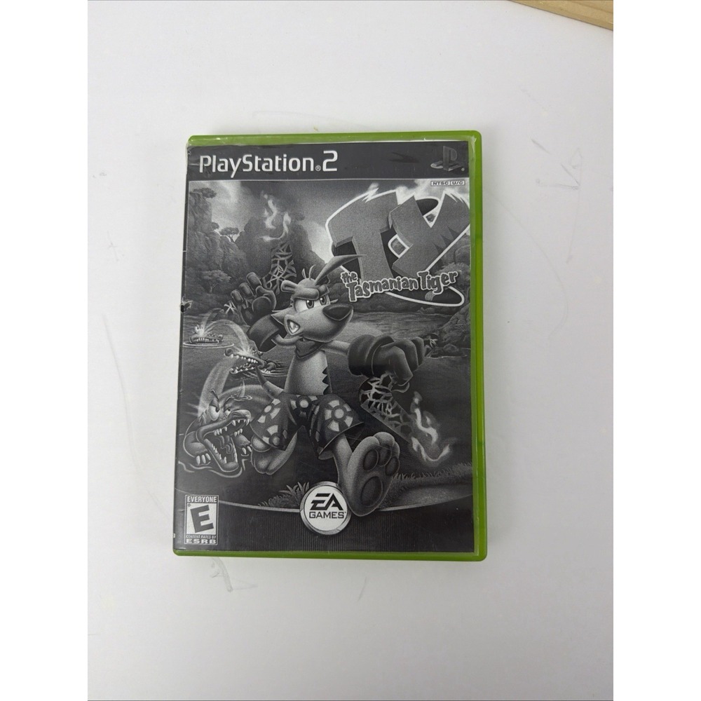 Ty the Tasmanian Tiger PS2 PlayStation 2 Video Game Untested